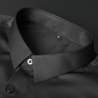 Men's shirt – Slim fit – Stretch fabric – Wrinkle-resistant – Business style