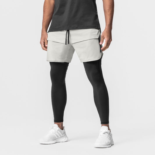 Men's sports shorts – Relaxed fit – Breathable fabric – Zippered pockets