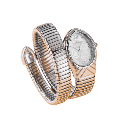 Grace Wrap-Around Serpent Watch | Sunburst Dial Serpent Watch