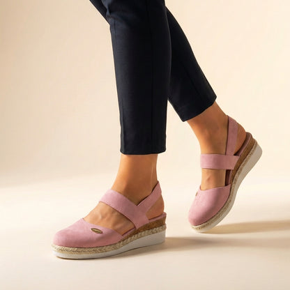 Platform Wedge Espadrille Sandals for Women – Orthopedic Support & Comfort