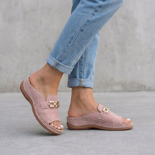 Orthopedic Platform Sandals for Women – Ergonomic Comfort & Support