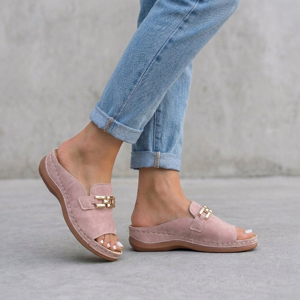 Orthopedic Platform Sandals for Women – Ergonomic Comfort & Support