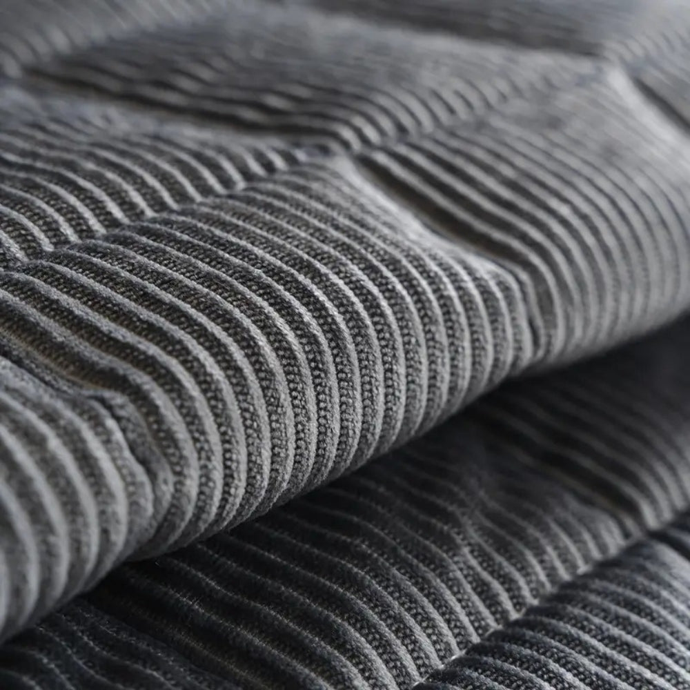 Corduroy Quilted Sofa Seat Cover