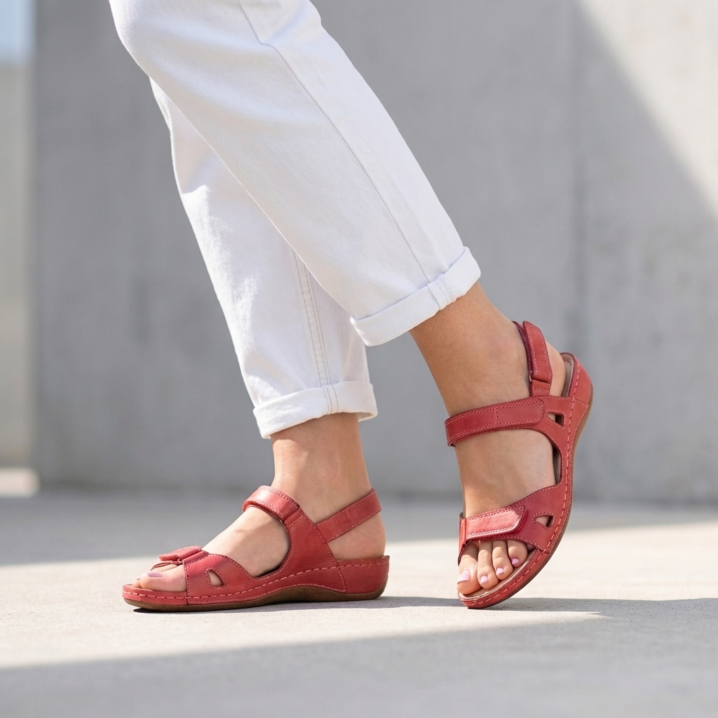 Orthopedic Ankle-Strap Sandals for Women – Ergonomic Comfort & Support