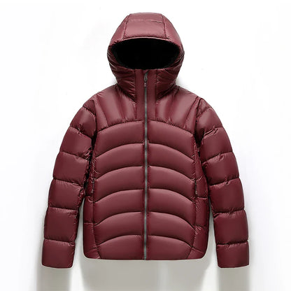 Arlo Hooded Puffer Jacket | Quilted, Relaxed Fit Puffer Jacket