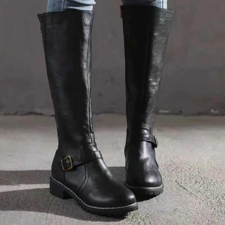 Teresa Leather Knee-High Boots | Knee-High Boots