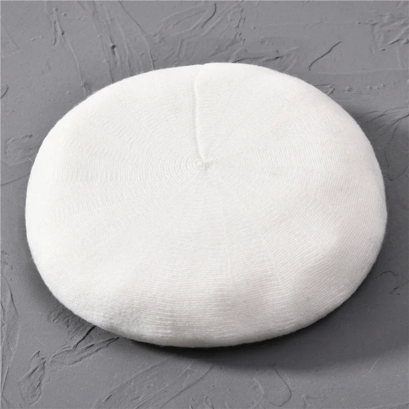 Sophia Slouchy Beret | Solid Classic Style Beret