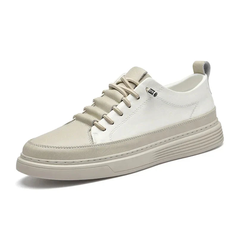 Sebastian Lace-Up Sneaker | Monogram Stacked Sole Sneaker