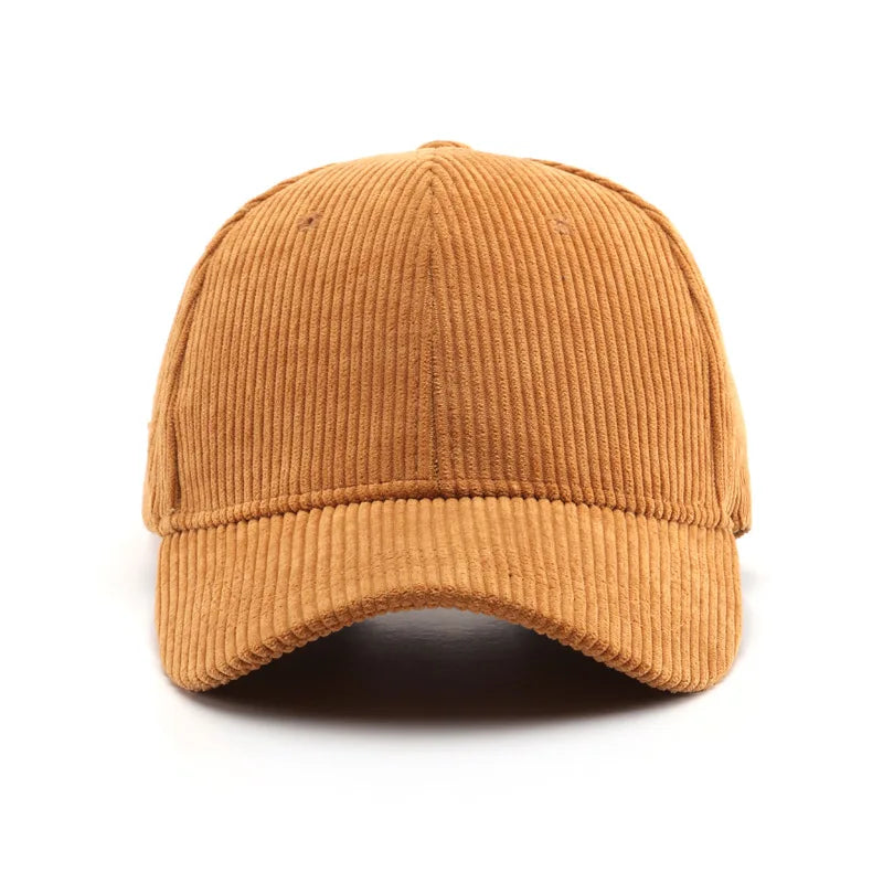 Daniel Adjustable Baseball Cap | Ribbed Solid Color Baseball Cap