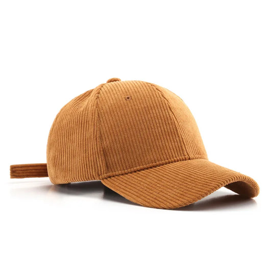 Daniel Adjustable Baseball Cap | Ribbed Solid Color Baseball Cap