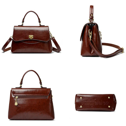 Sienna Structured Shoulder Bag | Top Handle Shoulder Bag