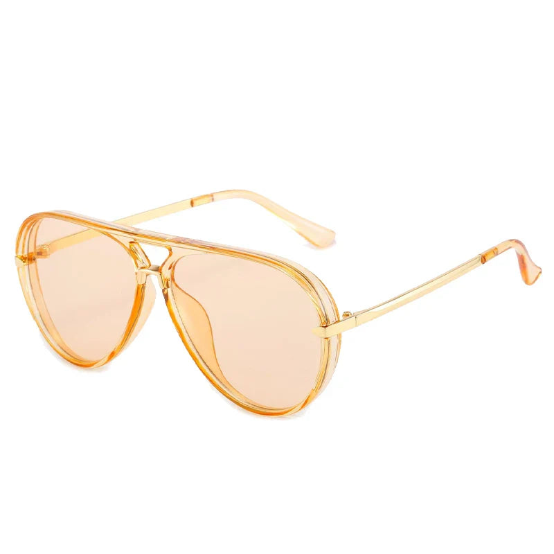 Translucent Aviator Sunglasses for Unisex – Modern Everyday Style