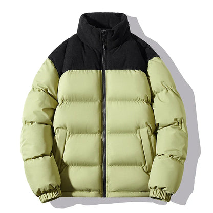 William Relaxed Fit Puffer Jacket | Color Block Jacket