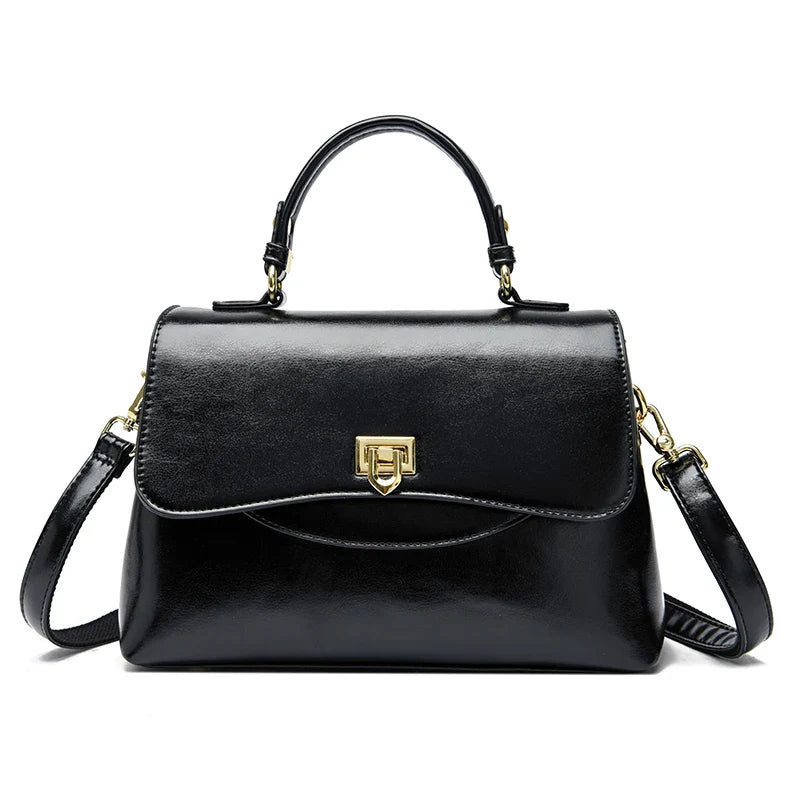 Sienna Structured Satchel | Top Handle Satchel
