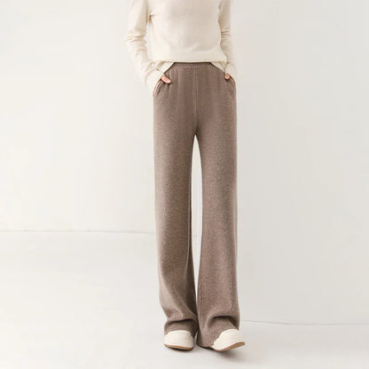 Beatrice Relaxed Fit Wide Leg Pants | Elastic Waist Pants