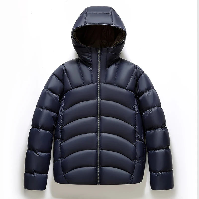 Arlo Hooded Puffer Jacket | Quilted, Relaxed Fit Puffer Jacket