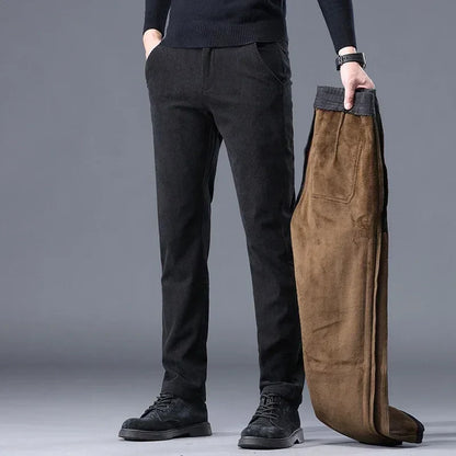 Michael Winter Fleece-Lined Pants | Warm Casual Trousers