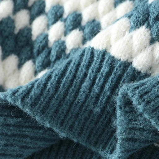 Antonio Relaxed Fit Crew Neck Sweater | Striped Crew Neck Sweater