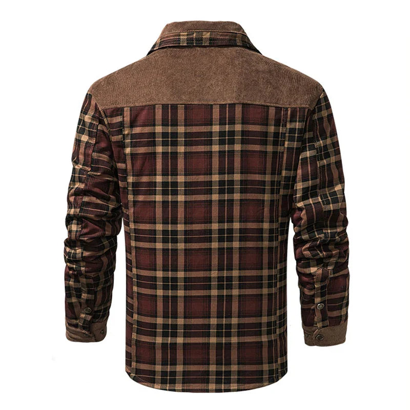 Jaxon Fleece Relaxed Fit Shirt Jacket | Plaid Shirt Jacket