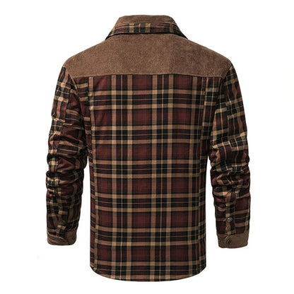 Jaxon Fleece Relaxed Fit Shirt Jacket | Plaid Shirt Jacket