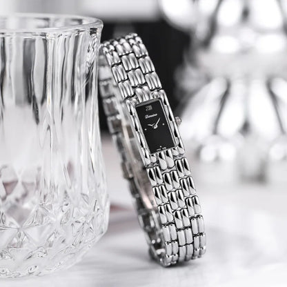 Veronica Rectangle Wristwatch | Roman Dial Rectangle Wristwatch