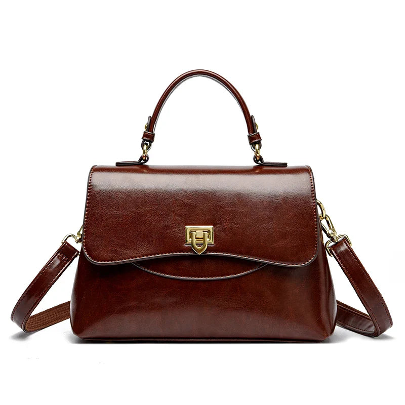 Sienna Structured Shoulder Bag | Top Handle Shoulder Bag