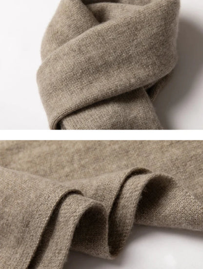 Emma Ribbed Scarf | Long Winter Scarf