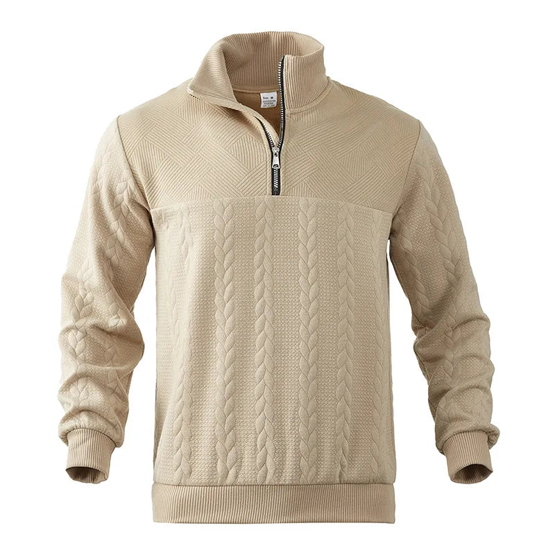 Alexander Relaxed Fit Quarter-Zip Sweater | Quarter-Zip Sweater