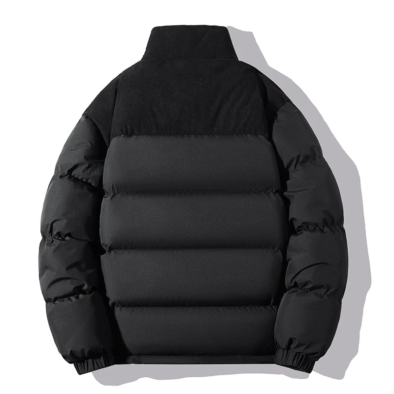William Relaxed Fit Puffer Jacket | Color Block Jacket