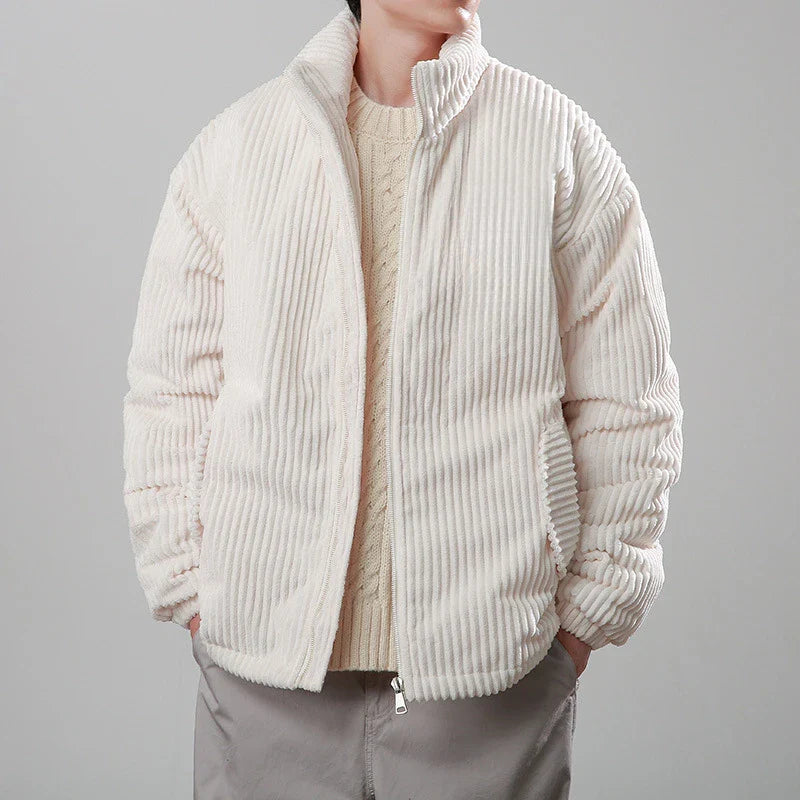 Henry Oversized Puffer Jacket | Stand Collar Puffer Jacket