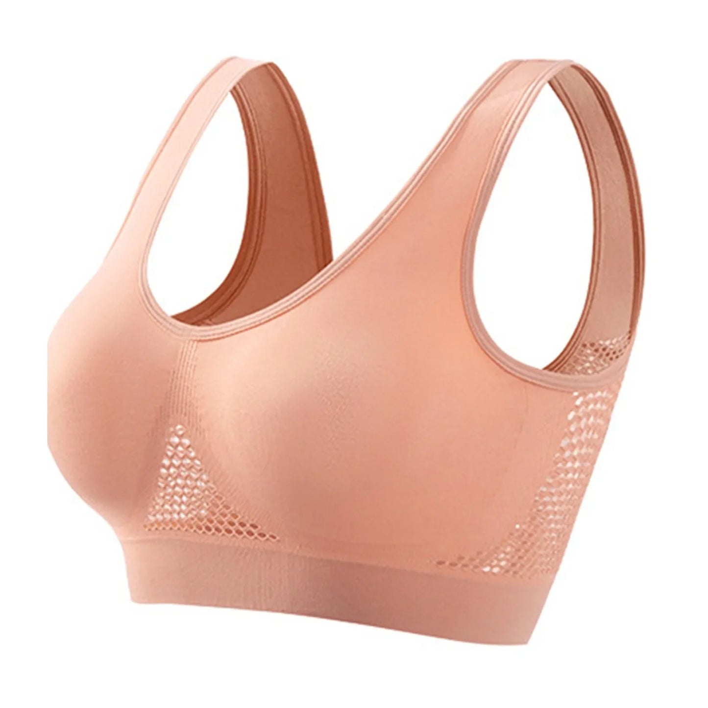 Women's sports bra – high support – racerback – breathable stretch fabric