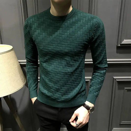 Alexander Regular Fit Pullover Sweater | Textured Sweater