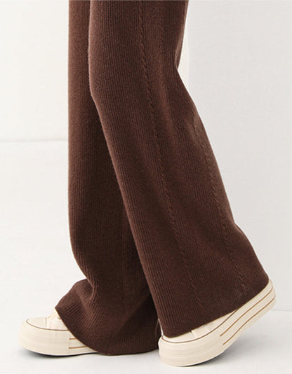 Martina Wide-Leg Lounge Pants | Drawstring Waist Lounge Pants