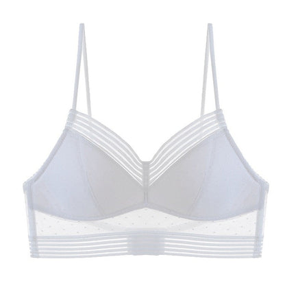 Women's bra – Backless – Mesh details – Light support – Invisible cut