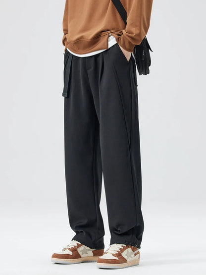 Alfie Relaxed Fit Sweatpants | Belted Pockets Sweatpants