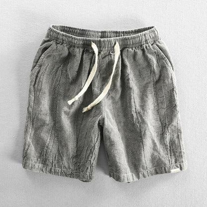 Men's shorts – Relaxed fit – Breathable fabric – Elastic waistband with drawstring