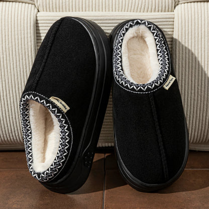 Emma Fleece Orthopedic Slip-On Slippers | Plush Lining Slippers