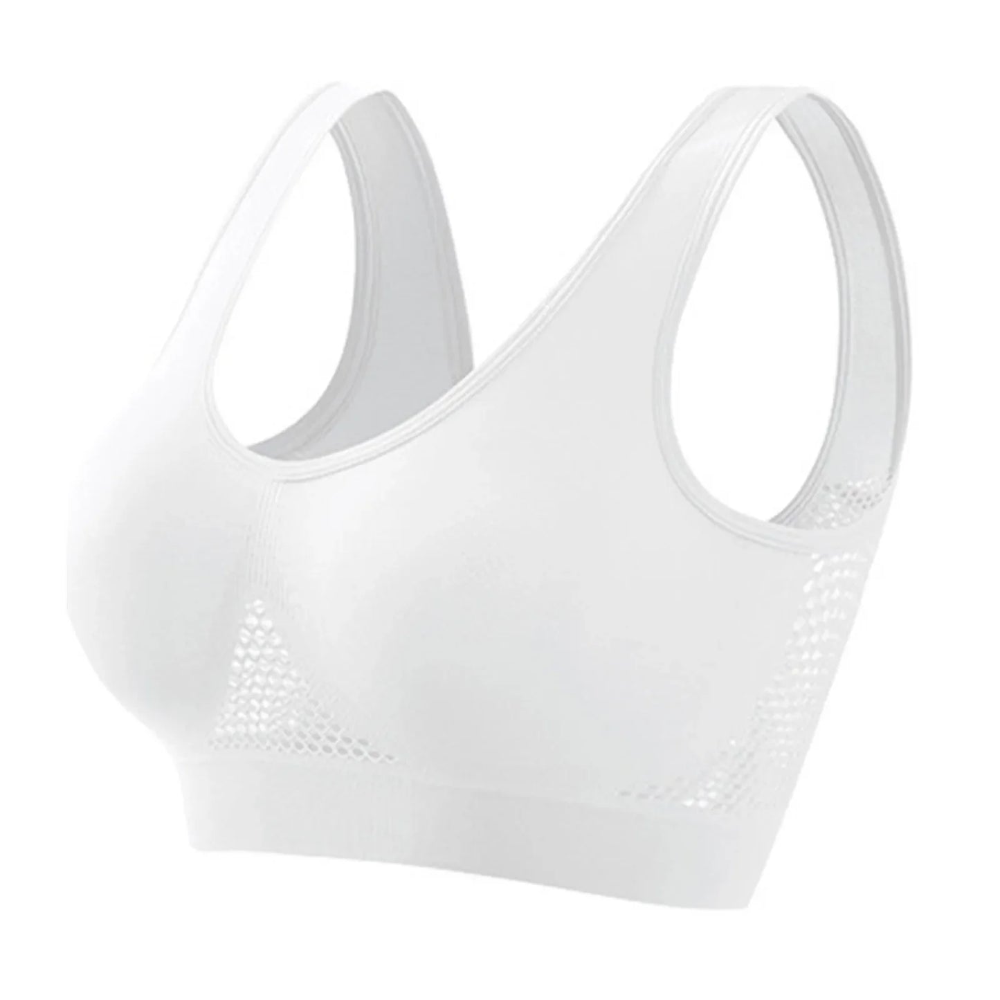Women's sports bra – high support – racerback – breathable stretch fabric