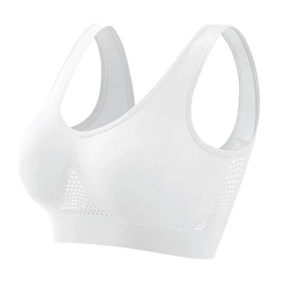 Women's sports bra – high support – racerback – breathable stretch fabric