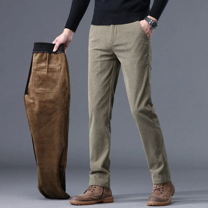 Michael Winter Fleece-Lined Pants | Warm Casual Trousers