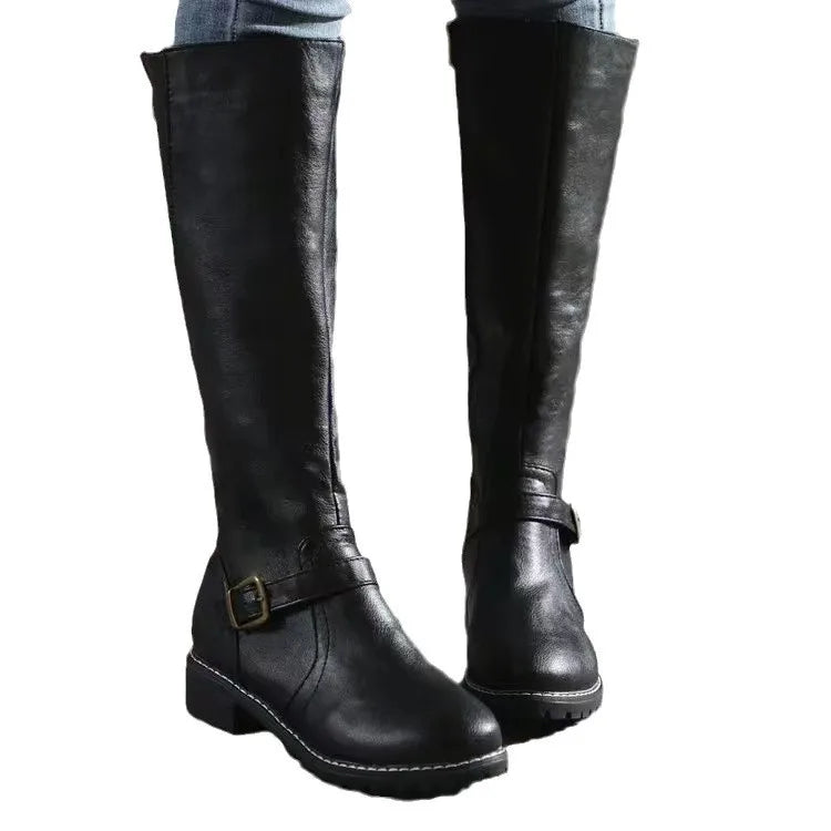 Teresa Leather Knee-High Boots | Knee-High Boots