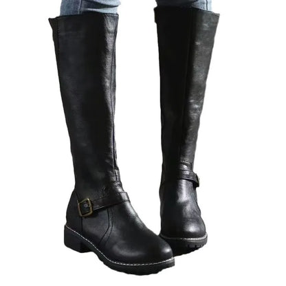 Teresa Leather Knee-High Boots | Knee-High Boots