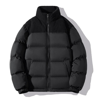 William Relaxed Fit Puffer Jacket | Color Block Jacket