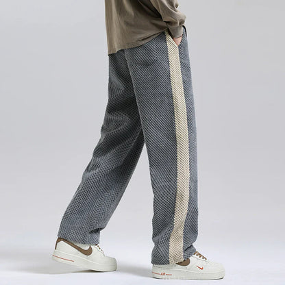 Teddy Relaxed Fit Trousers | Drawstring Waist Trousers