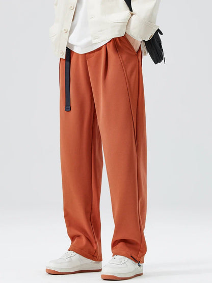 Alfie Relaxed Fit Sweatpants | Belted Pockets Sweatpants