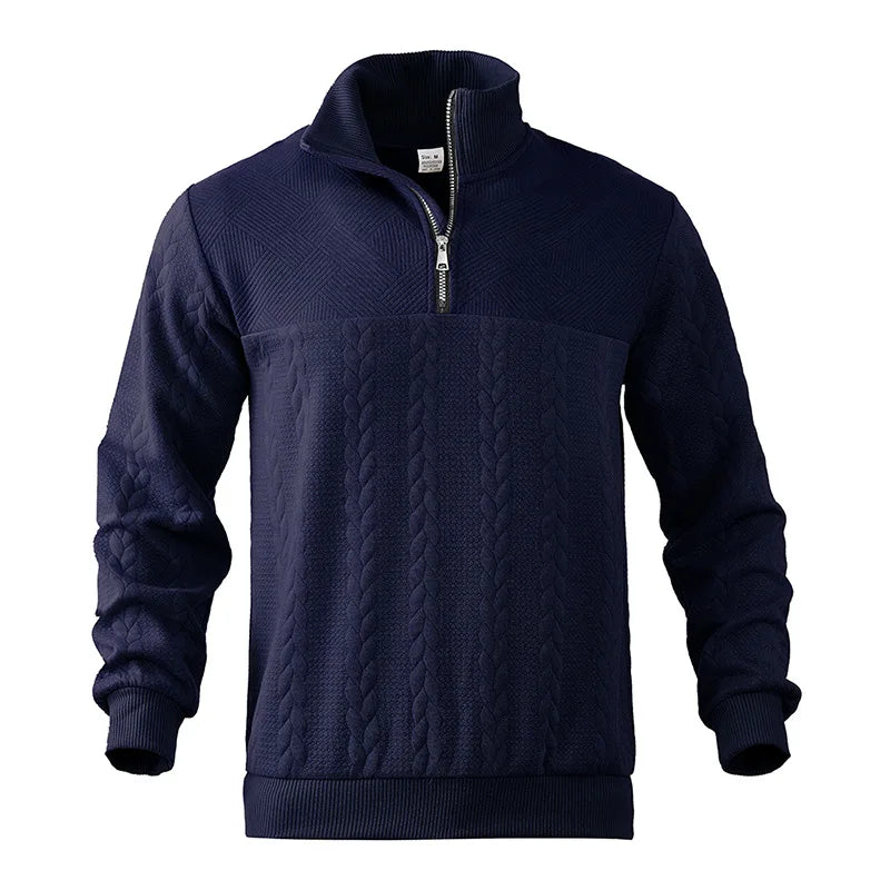 Alexander Relaxed Fit Quarter-Zip Sweater | Quarter-Zip Sweater