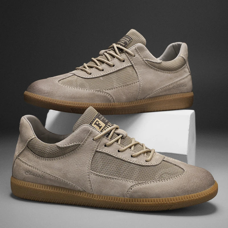 Louie Low-Top Sneakers | Lace-Up Gum Sole Sneakers