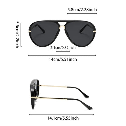 Translucent Aviator Sunglasses for Unisex – Modern Everyday Style