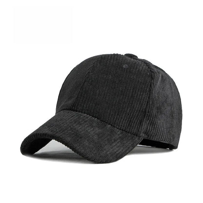 Daniel Adjustable Baseball Cap | Ribbed Solid Color Baseball Cap