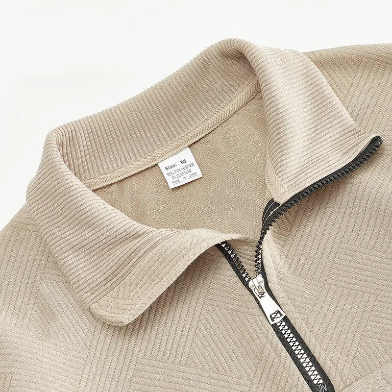 Alexander Relaxed Fit Quarter-Zip Sweater | Quarter-Zip Sweater